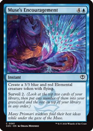 Muse's Encouragement (061) - Secrets of Strixhaven