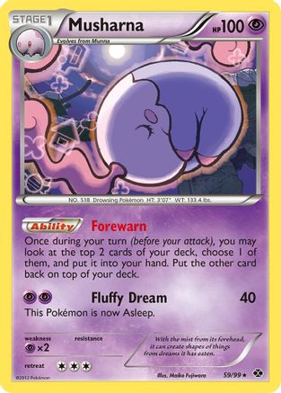 Musharna (59) Reverse Holofoil - Next Destinies