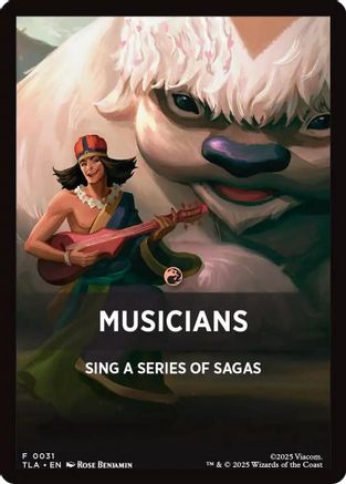 Musicians (Jumpstart Front Card) (031) - Avatar: The Last Airbender