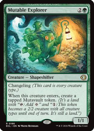 Mutable Explorer (Promo Pack) (186) - Lorwyn Eclipsed