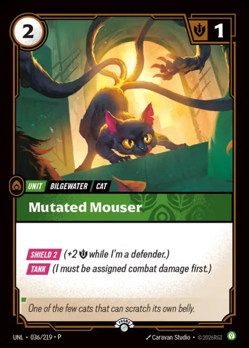 Mutated Mouser (036) Foil - Riftbound Promotional Cards