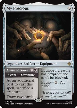 My Precious // Allure of Power (176) Foil - The Hobbit