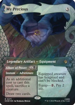 My Precious // Allure of Power (Showcase) (271) Surge Foil - The Hobbit
