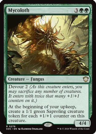 Mycoloth (276) - Commander: Secrets of Strixhaven
