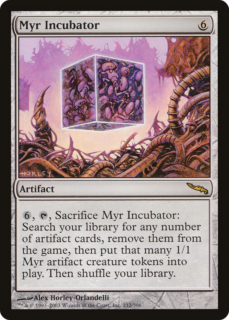Myr Incubator (212) Foil - Mirrodin