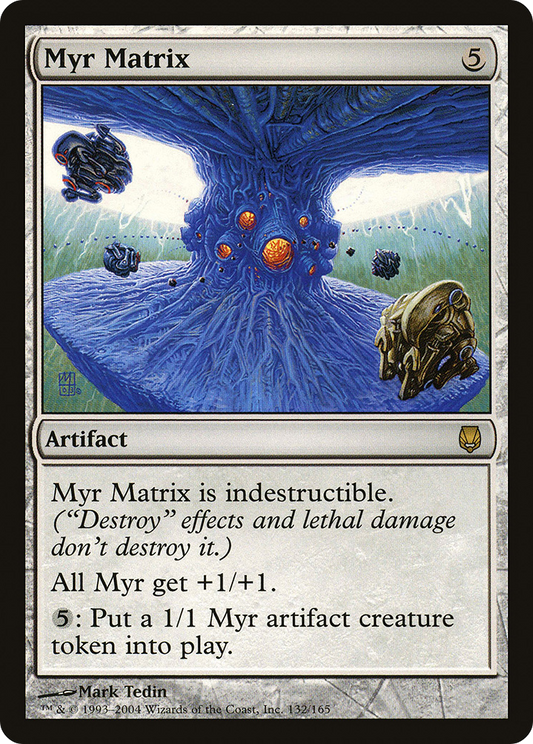 Myr Matrix (132) - Darksteel