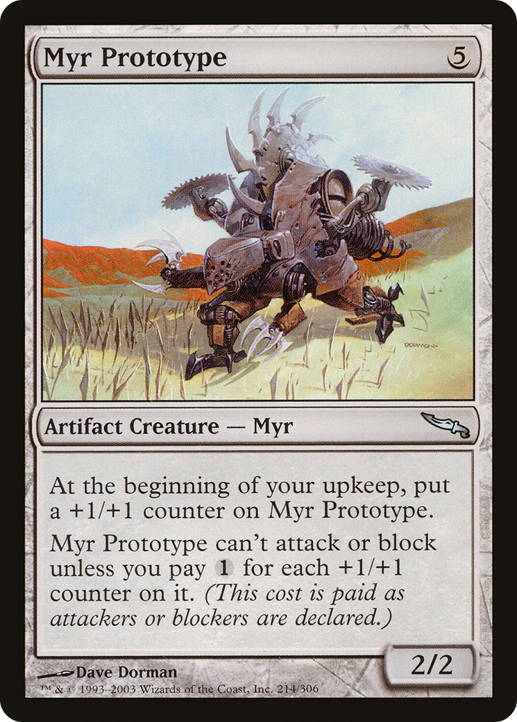 Myr Prototype (214) Foil - Mirrodin