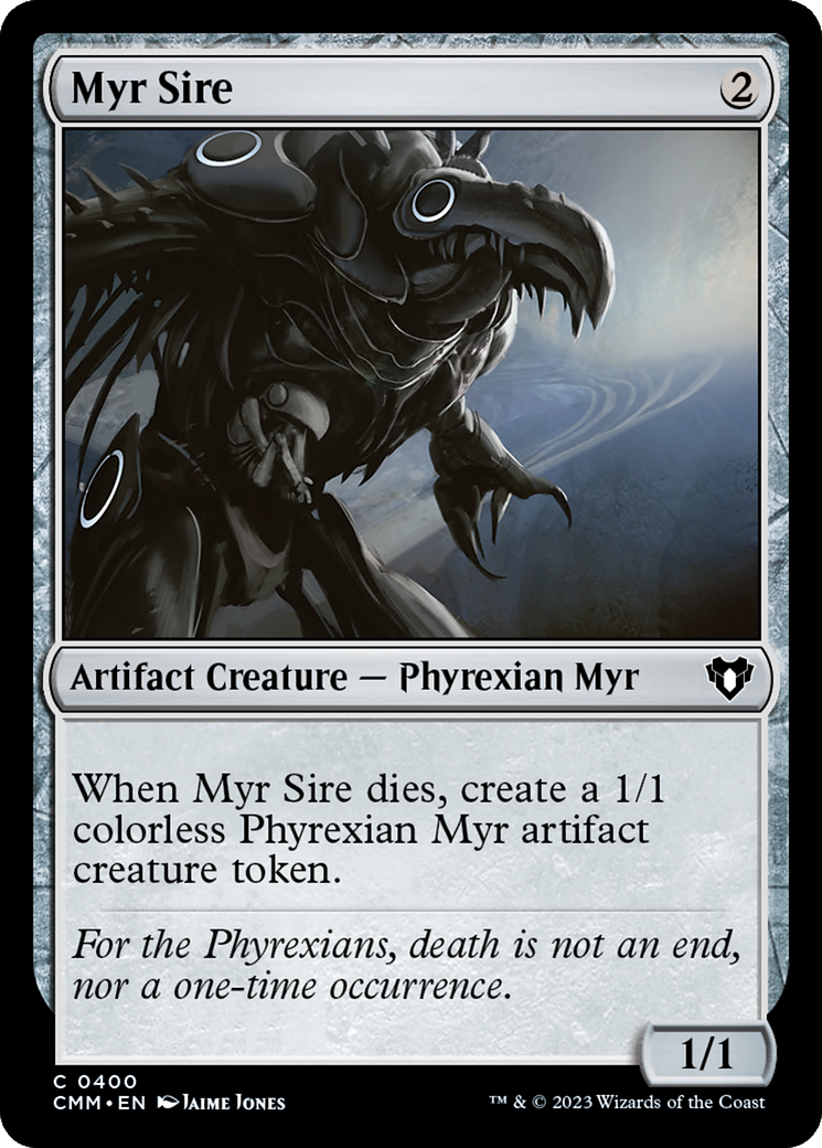 Myr Sire (400) - Commander Masters