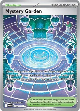 Mystery Garden (Full Art) (172) Holofoil - Mega Evolution