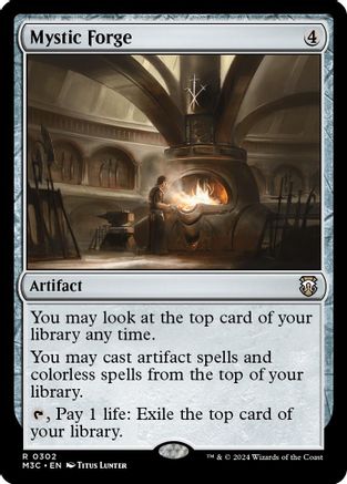 Mystic Forge (302) Ripple Foil - Commander: Modern Horizons 3