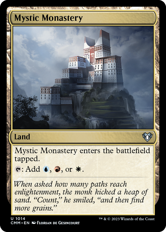 Mystic Monastery (1014) - Commander Masters
