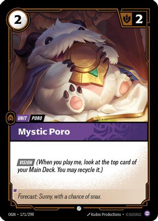 Mystic Poro (171) Foil - Origins