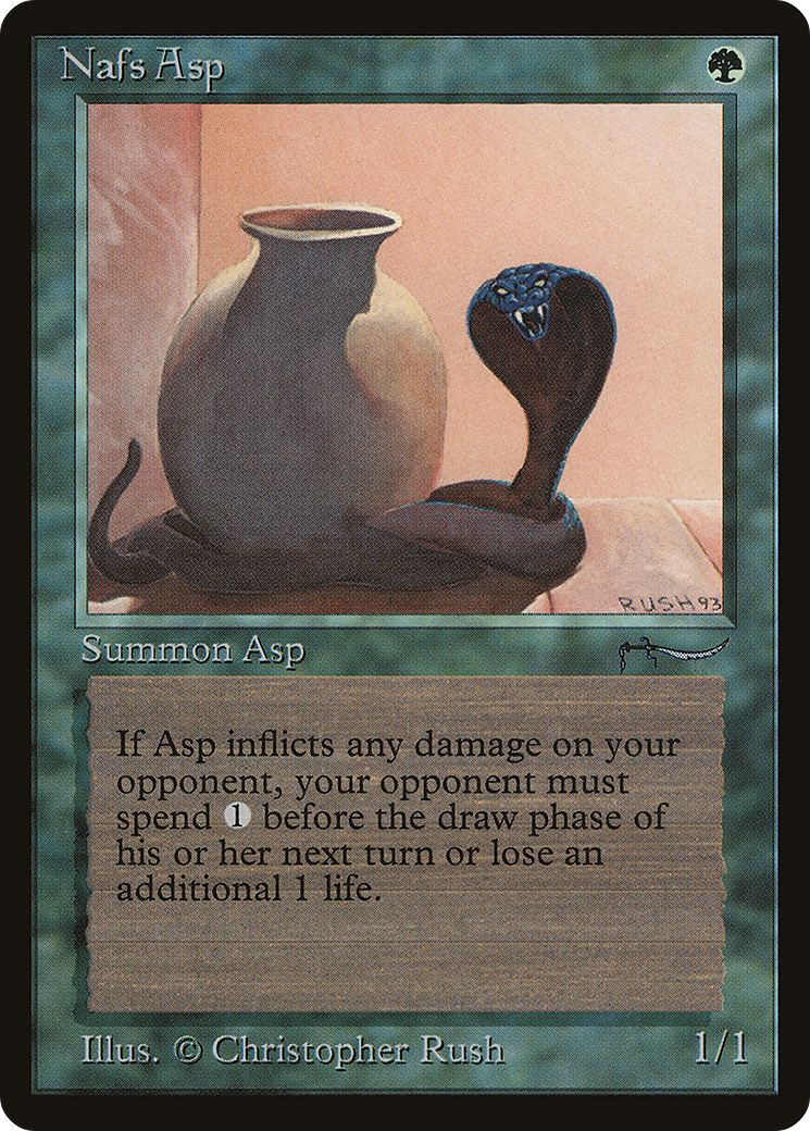 Nafs Asp (Light Mana Cost) - Arabian Nights