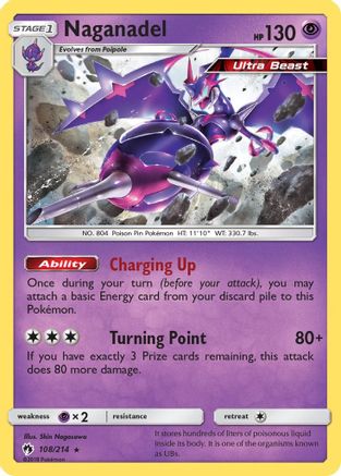 Naganadel (108) Holofoil - Lost Thunder