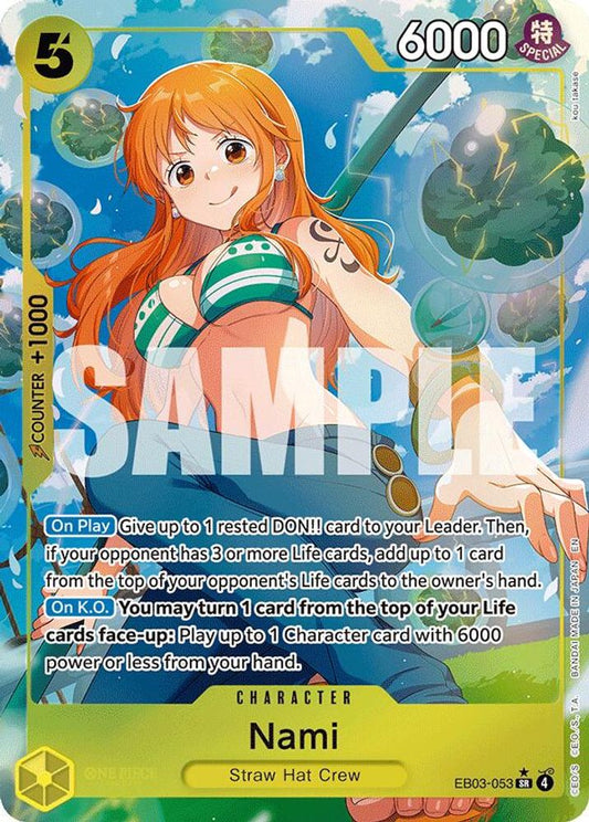 Nami (Alternate Art) (EB03-053) Foil