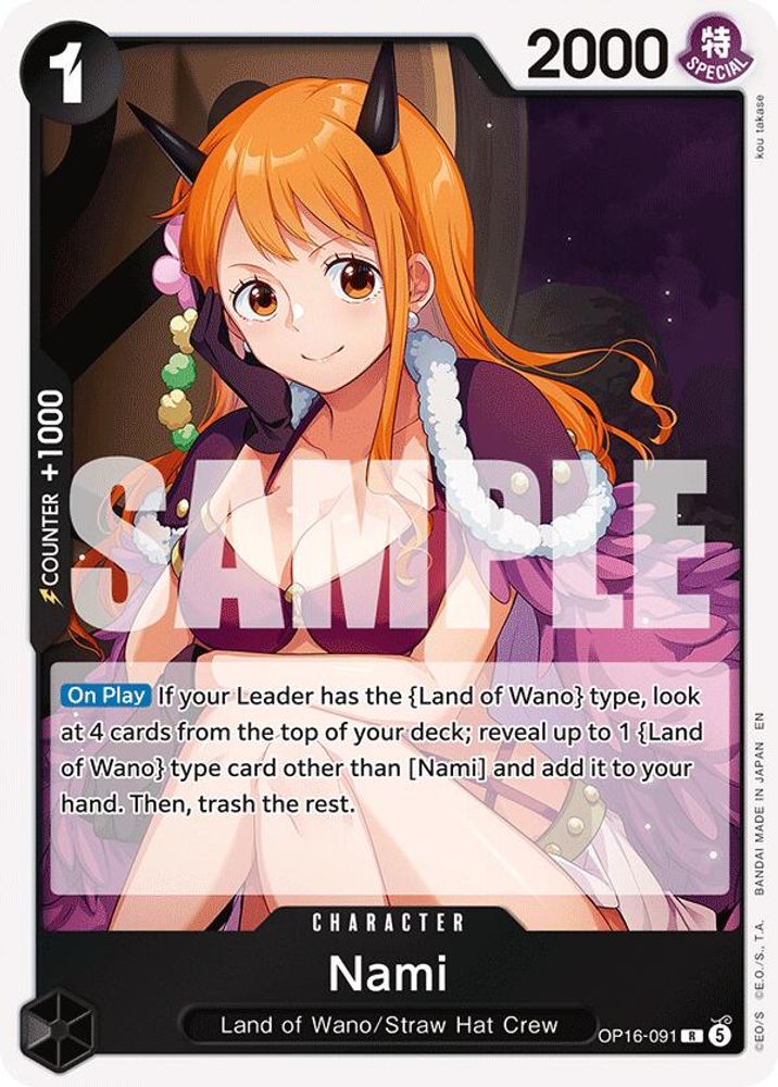 Nami (OP16-091) Foil