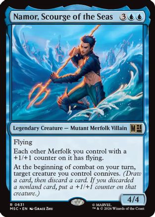 Namor, Scourge of the Seas (631) - Commander: Marvel Super Heroes