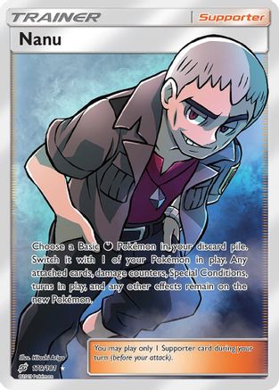 Nanu (Full Art) (179) Holofoil - Team Up