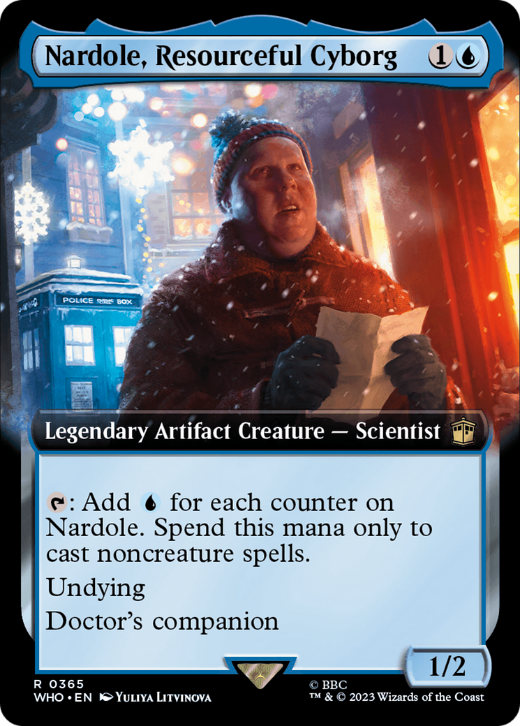 Nardole, Resourceful Cyborg (Extended Art) (365) Foil - Doctor Who