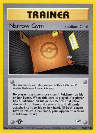 Narrow Gym (124) (1st Edition) - Gym Heroes