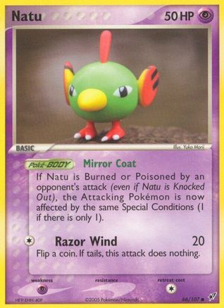 Natu (66) Reverse Holofoil - Deoxys