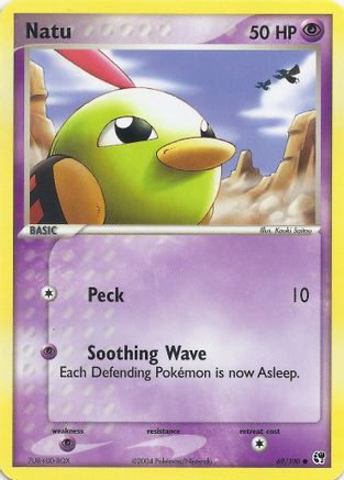 Natu (69) - EX Battle Stadium