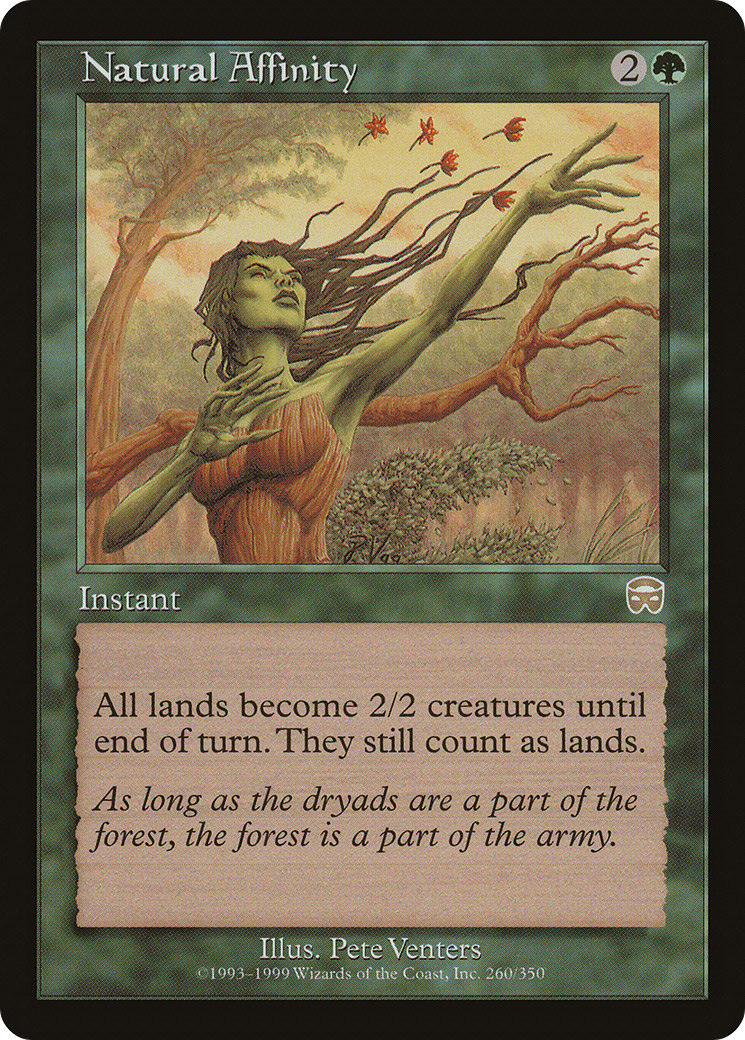 Natural Affinity (260) Foil - Mercadian Masques