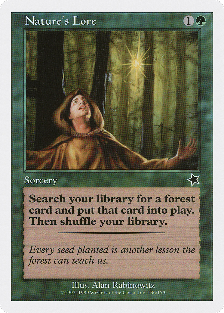 Nature's Lore (136) - Starter 1999