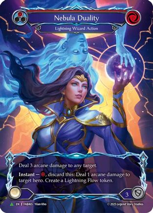 Nebula Duality (Marvel) (FAB465) Cold Foil - Flesh and Blood: Promo Cards