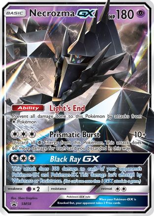 Necrozma GX (SM58) Holofoil - Black Star Promos