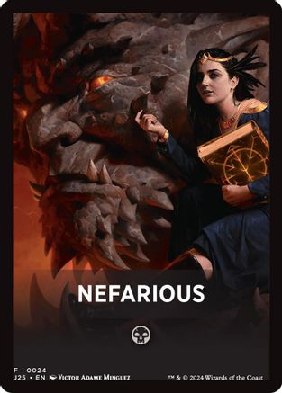 Nefarious (Front Card) (024) - Foundations Jumpstart