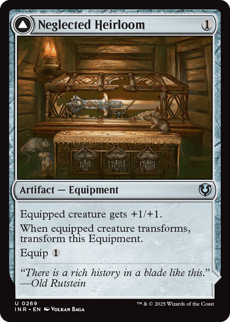 Neglected Heirloom // Ashmouth Blade (269) Foil - Innistrad Remastered