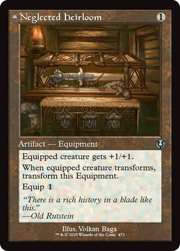 Neglected Heirloom // Ashmouth Blade (Retro) (473) - Innistrad Remastered