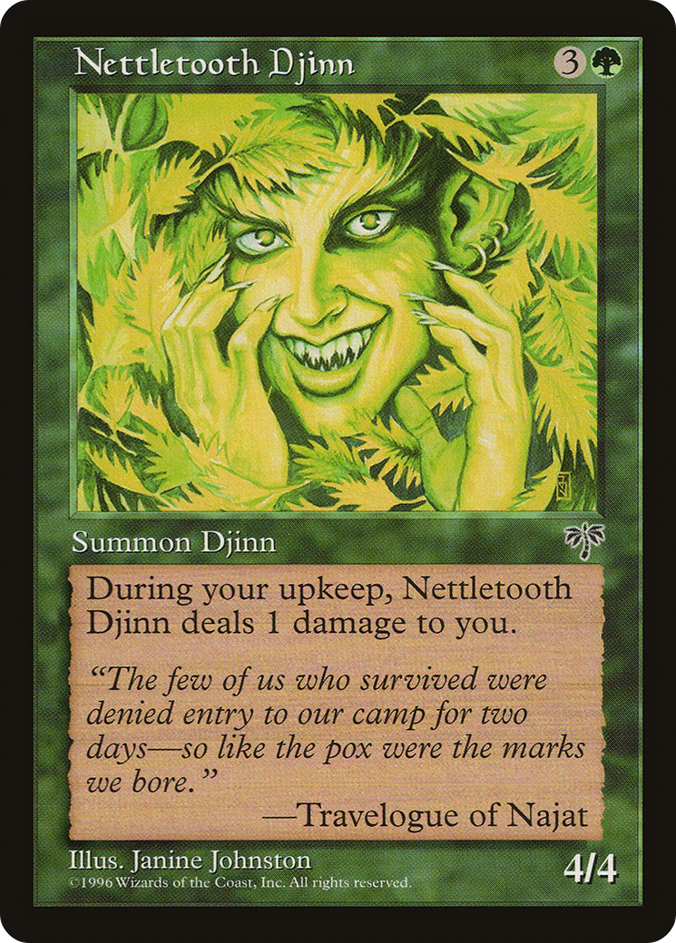 Nettletooth Djinn - Mirage