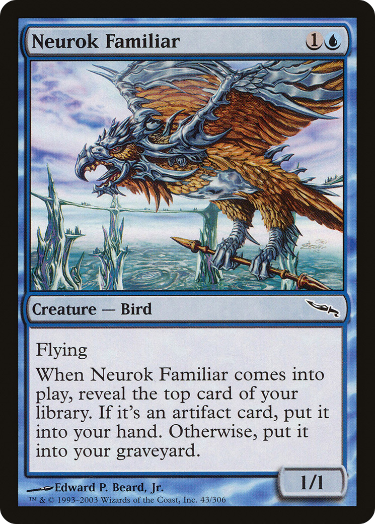 Neurok Familiar (043) Foil - Mirrodin