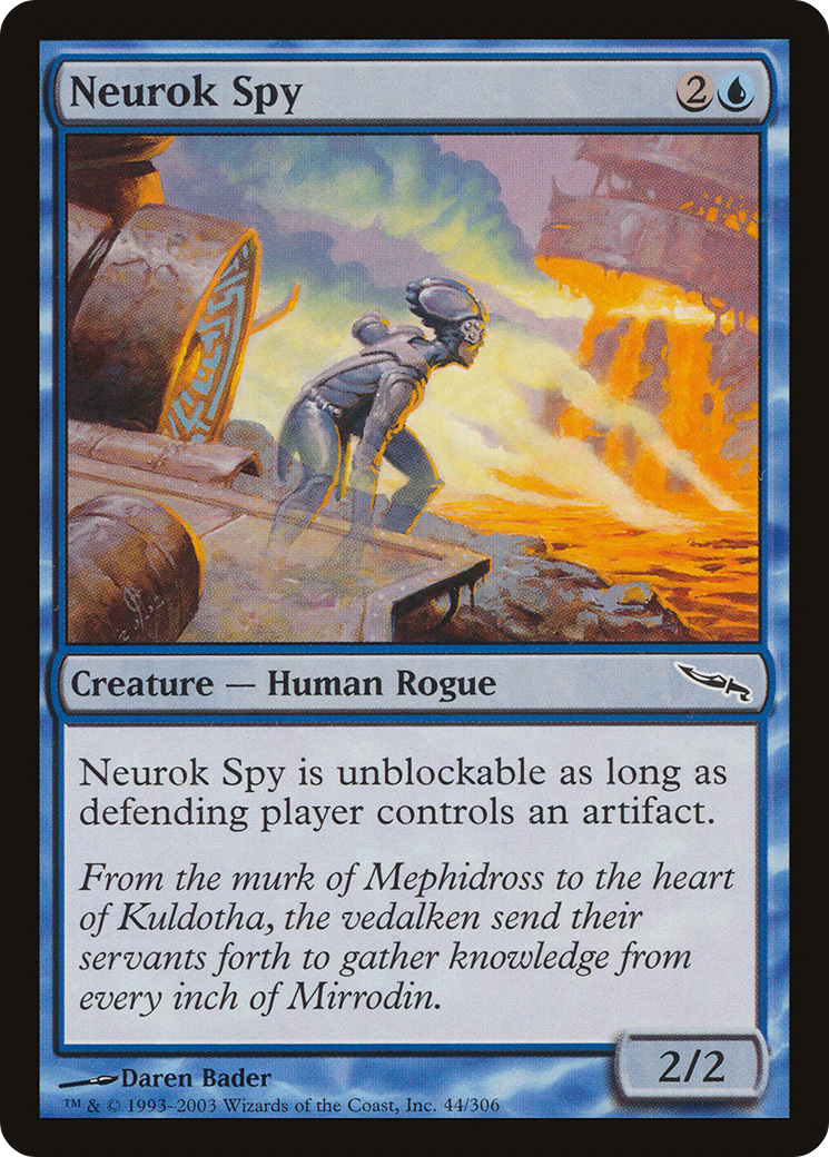Neurok Spy (044) Foil - Mirrodin