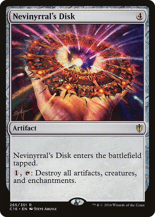Nevinyrral's Disk (265) - Commander 2016