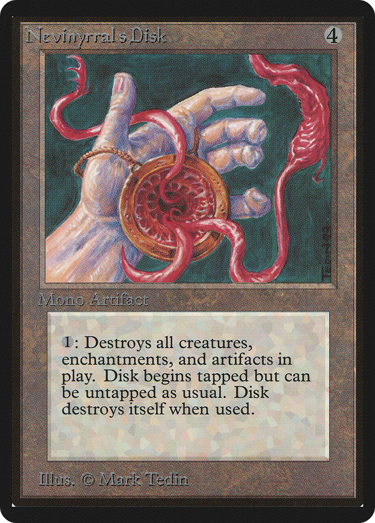 Nevinyrral's Disk - Limited Edition Beta