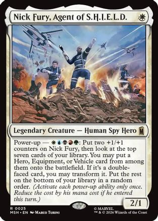 Nick Fury, Agent of S.H.I.E.L.D. (025) - Marvel Super Heroes