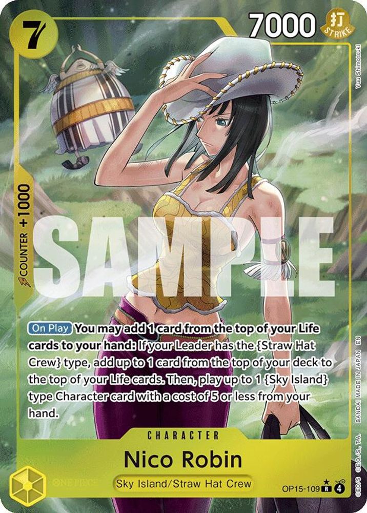 Nico Robin (Alternate Art) (OP15-109) Foil