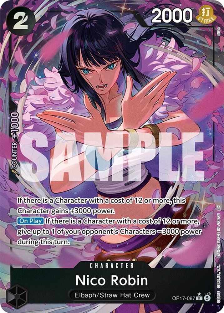 Nico Robin (Alternate Art) (OP17-087) Foil