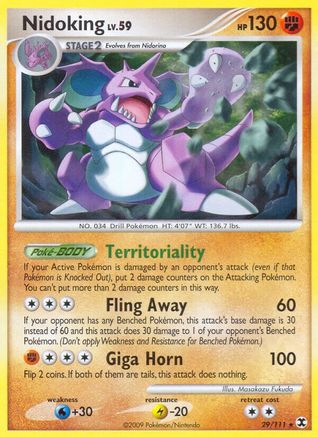 Nidoking (29) - Rising Rivals