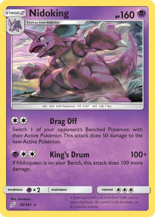 Nidoking (59) - Team Up