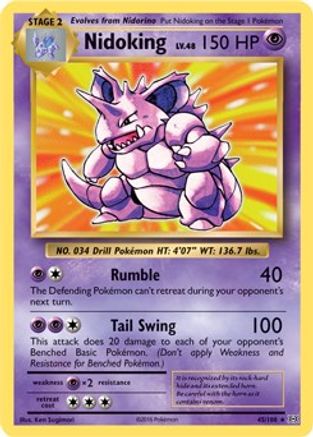 Nidoking (Deck Exclusives) (45) - Evolutions