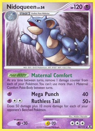Nidoqueen (30) Reverse Holofoil - Rising Rivals