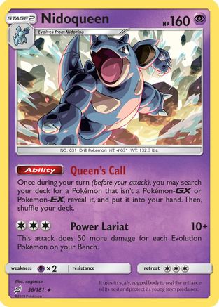 Nidoqueen (56) - Team Up