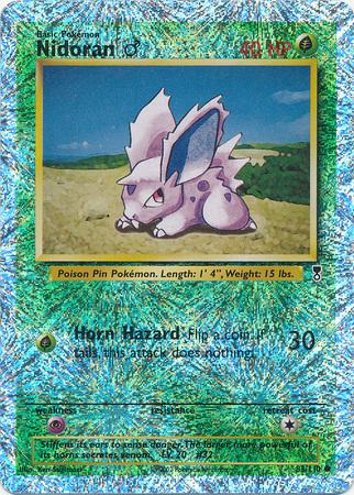Nidoran M (83) Reverse Holofoil - Legendary Collection