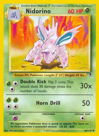Nidorino (56) - Legendary Collection