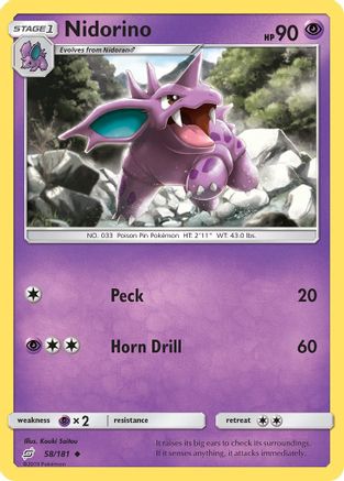 Nidorino (58) - Team Up