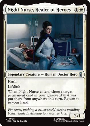 Night Nurse, Healer of Heroes (026) - Marvel Super Heroes